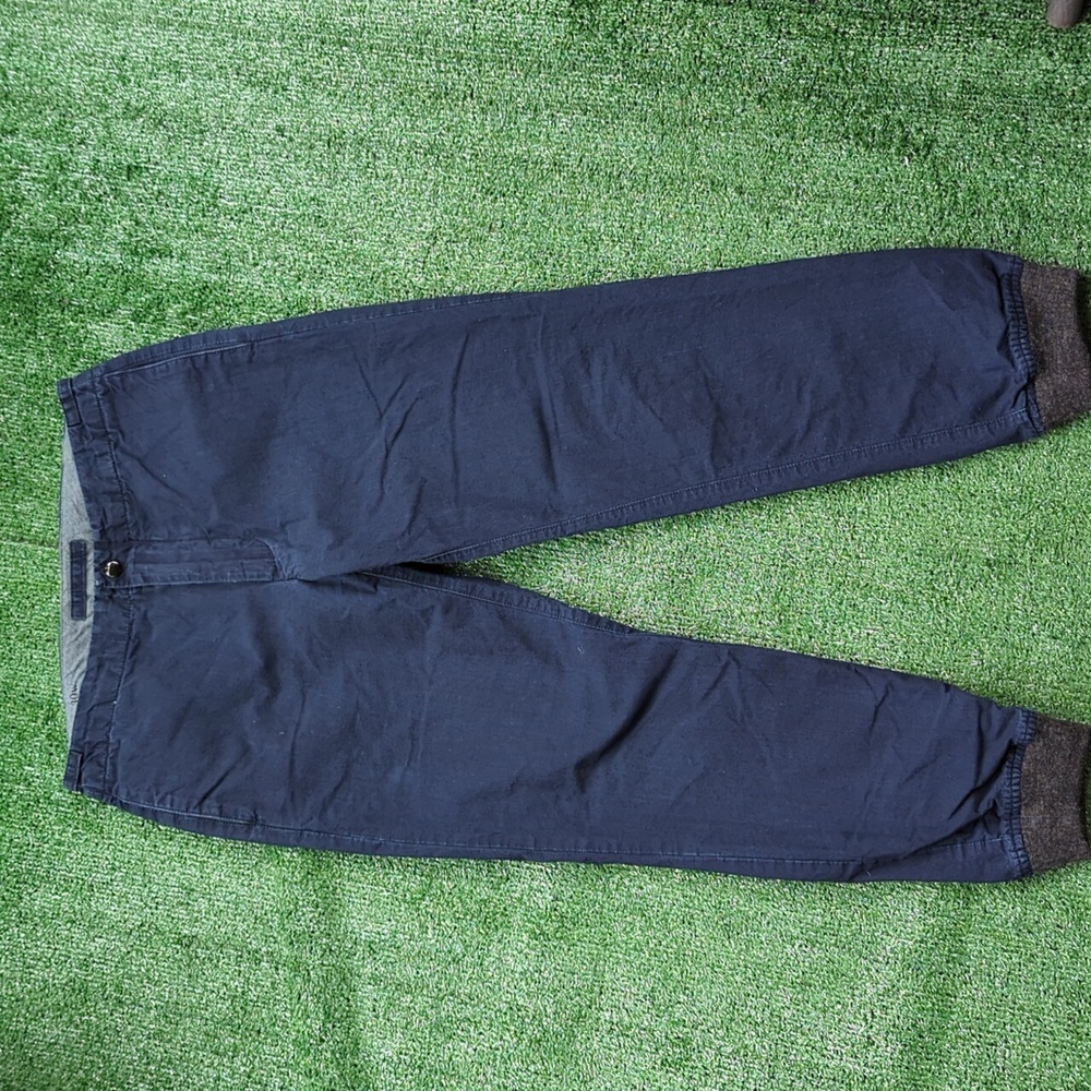 Wallace & Barnes indigo joggers